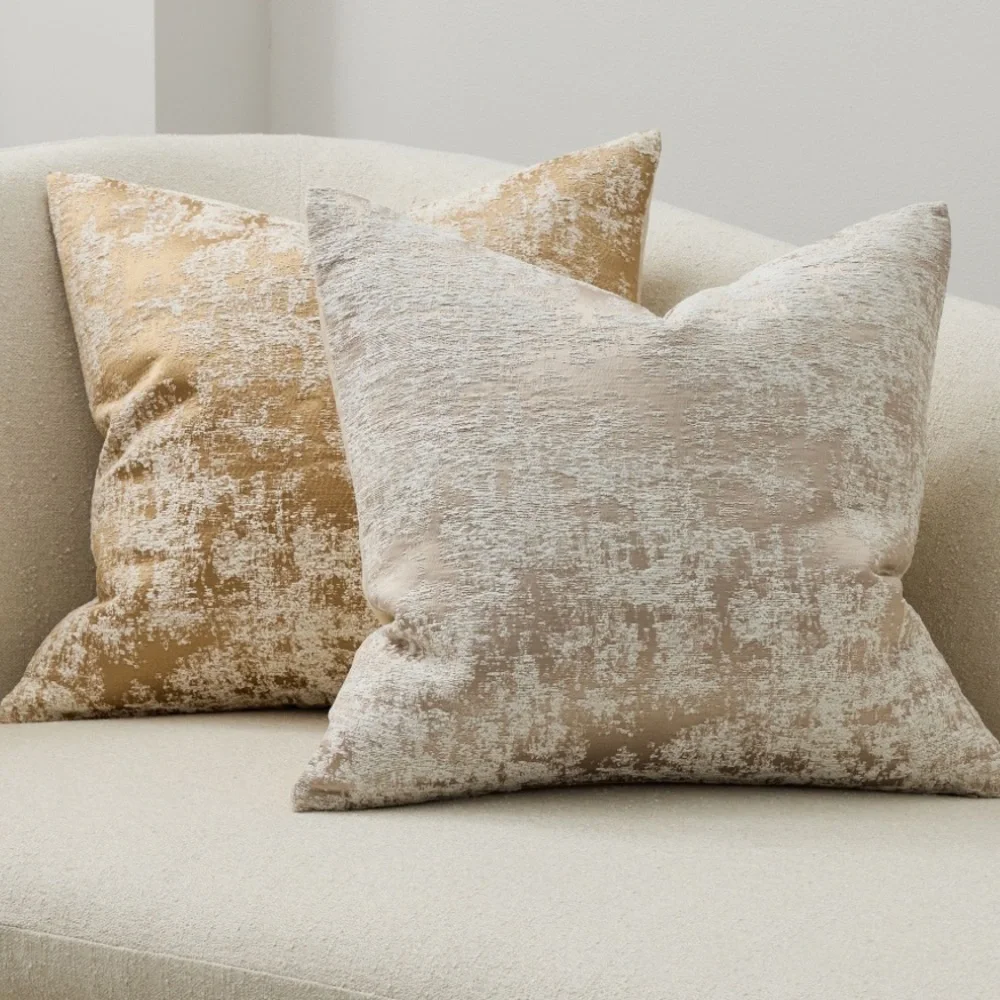 West Elm Abstract Jacquard Pillow Cover